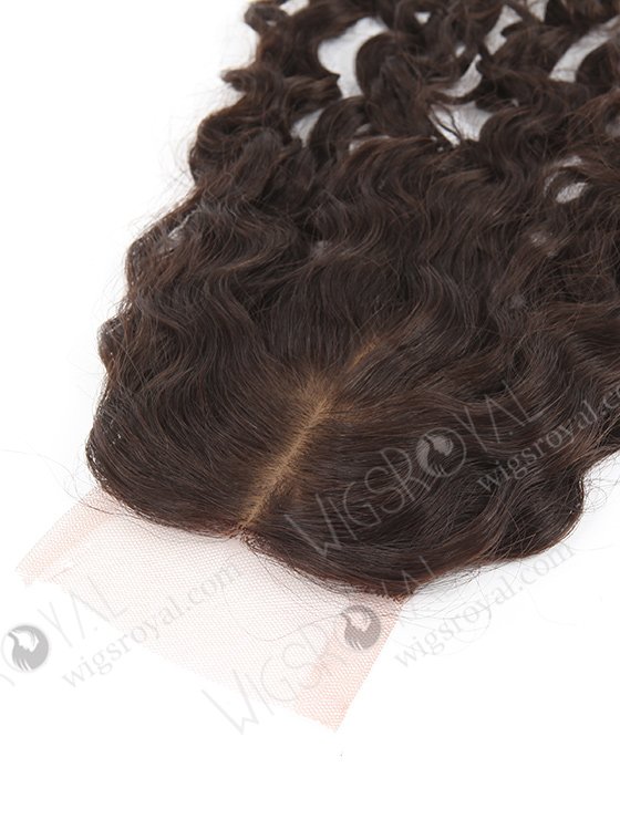 In Stock Brazilian Virgin Hair 12" Molado Curl Natural Color Silk Top Closure STC-377-10590