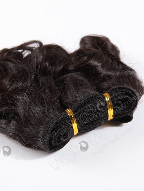 In Stock Indian Virgin Hair 10" Big Loose Curl Natural Color Machine Weft SM-086-10515