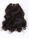 In Stock Indian Virgin Hair 18" body wave with big curl at the bottom Natural Color Machine Weft SM-212