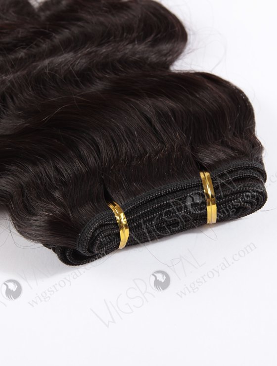 In Stock Indian Remy Hair 12" Body Wave Natural Color Machine Weft SM-059-10344