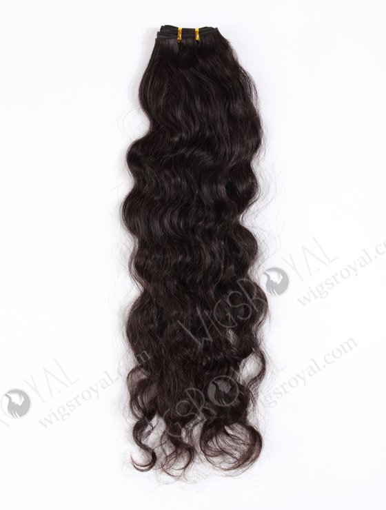 In Stock Indian Virgin Hair 26" Natural Wave Natural Color Machine Weft SM-214-10572