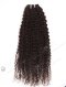 In Stock Brazilian Virgin Hair 24" Kinky Curl Natural Color Machine Weft SM-4148