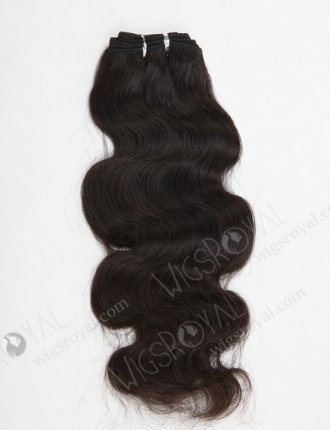 In Stock Brazilian Virgin Hair 18" Body Wave Natural Color Machine Weft SM-454