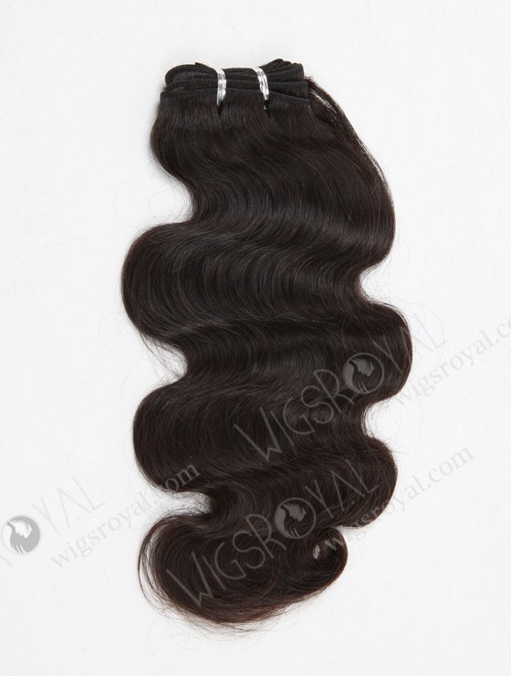 In Stock Brazilian Virgin Hair 16" Body Wave Natural Color Machine Weft SM-451-11136