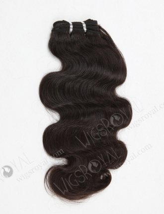 In Stock Brazilian Virgin Hair 16" Body Wave Natural Color Machine Weft SM-451