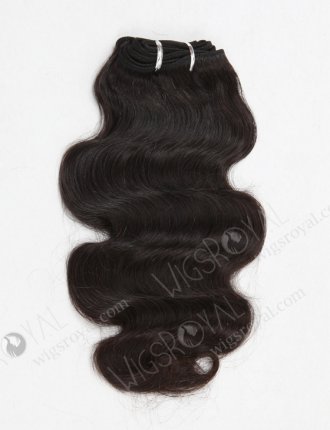 In Stock Brazilian Virgin Hair 14" Body Wave Natural Color Machine Weft SM-453