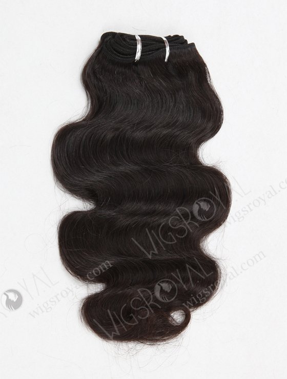 In Stock Brazilian Virgin Hair 14" Body Wave Natural Color Machine Weft SM-453-11133