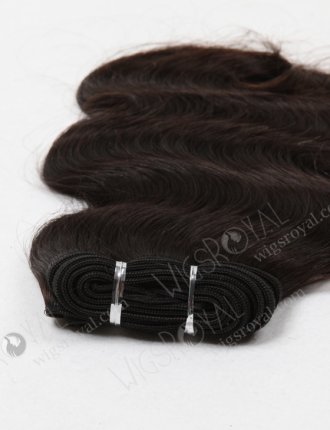 In Stock Brazilian Virgin Hair 12" Body Wave Natural Color Machine Weft SM-452