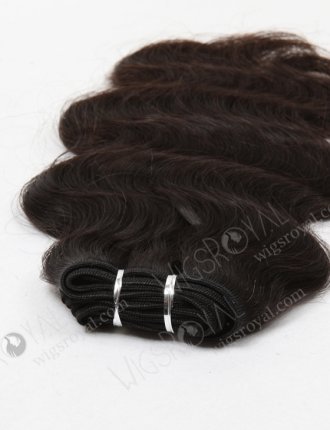 In Stock Brazilian Virgin Hair 14" Body Wave Natural Color Machine Weft SM-453