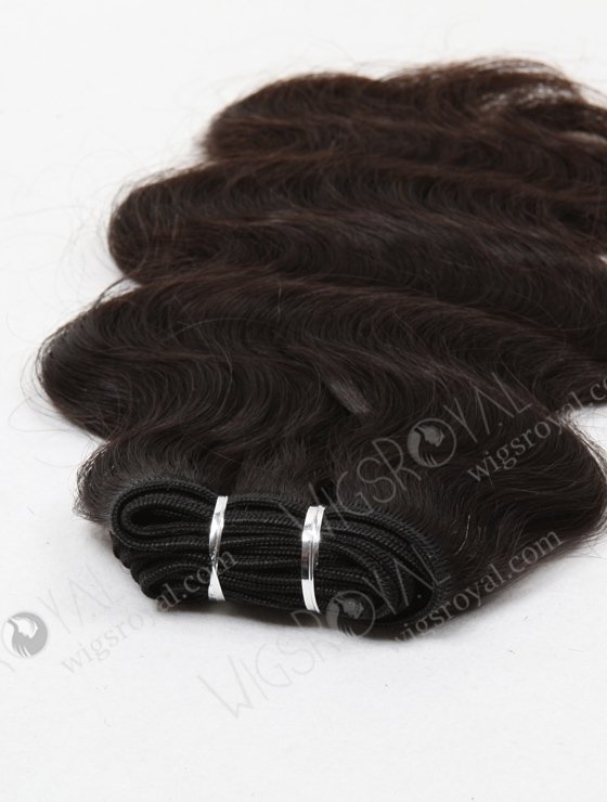 In Stock Brazilian Virgin Hair 14" Body Wave Natural Color Machine Weft SM-453-11132