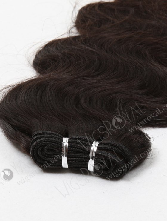 In Stock Brazilian Virgin Hair 16" Body Wave Natural Color Machine Weft SM-451-11137