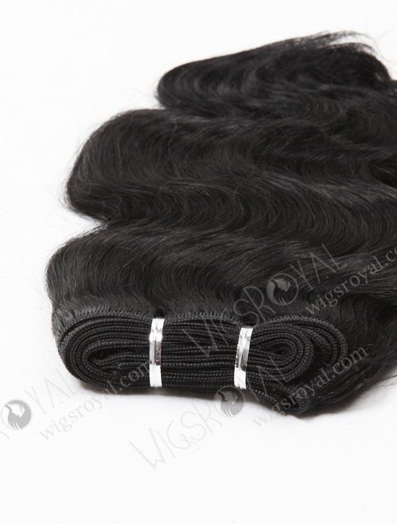 In Stock Indian Remy Hair 12" Body Wave 1# Color Machine Weft SM-1102-10379