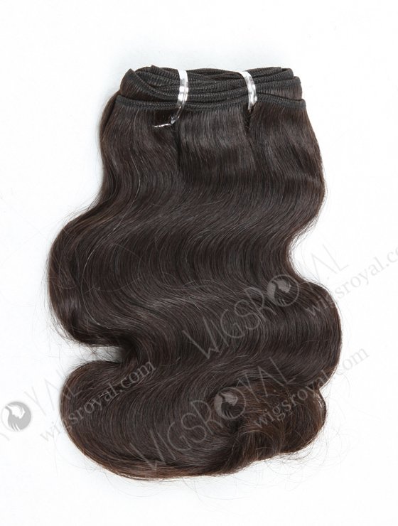 In Stock Brazilian Virgin Hair 10" Body Wave Natural Color Machine Weft SM-467-11123