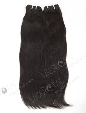 In Stock Indian Remy Hair 18" Straight 1B# Color Machine Weft SM-076