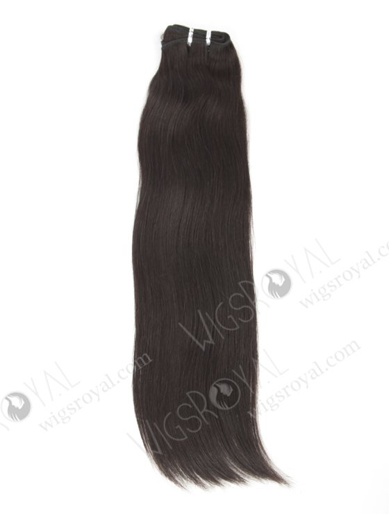 In Stock Indian Remy Hair 18" Straight 1B# Color Machine Weft SM-076-10334