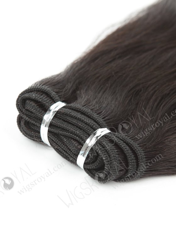 In Stock Indian Remy Hair 18" Straight 1B# Color Machine Weft SM-076-10335