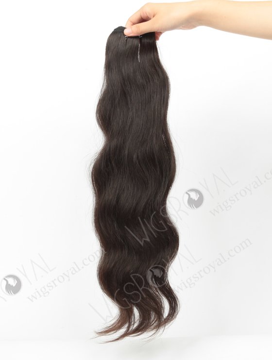 In Stock Indian Remy Hair 22" Natural Straight Natural Color Machine Weft SM-168-10468