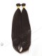 In Stock Indian Virgin Hair 20" Italian Yaki 1B# Color Machine Weft SM-116