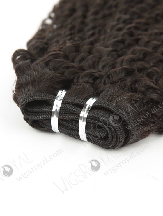 In Stock Brazilian Virgin Hair 18" Kinky Curl Natural Color Machine Weft SM-4102-10851