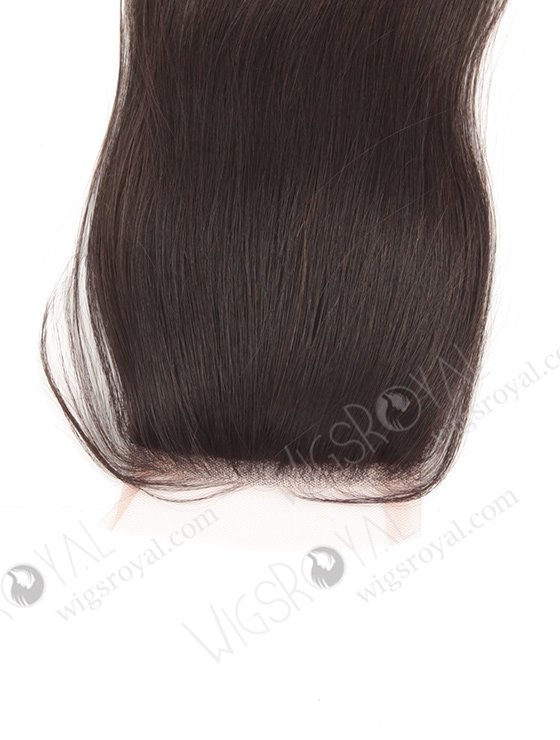 In Stock Peruvian Virgin Hair 12" Natural Straight Natural Color Silk Top Closure STC-218-11351