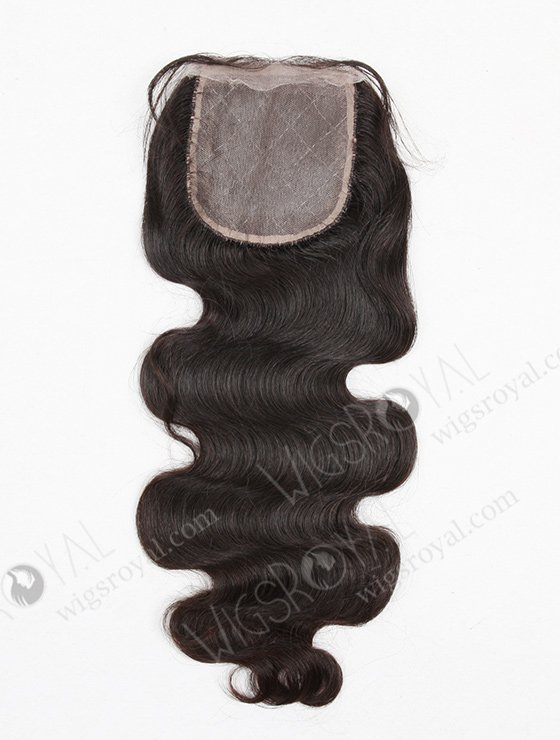 In Stock Brazilian Virgin Hair 18" Body Wave Natural Color Silk Top Closure STC-239-11329