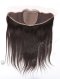 Indian Virgin Hair 16" Straight Natural Color Silk Top Lace Frontal WR-LF-020