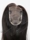 5.9"*4.5" Indian Virgin Hair 18" Straight Natural Color All Silk Top Closure with Lace Lip WR-LC-007