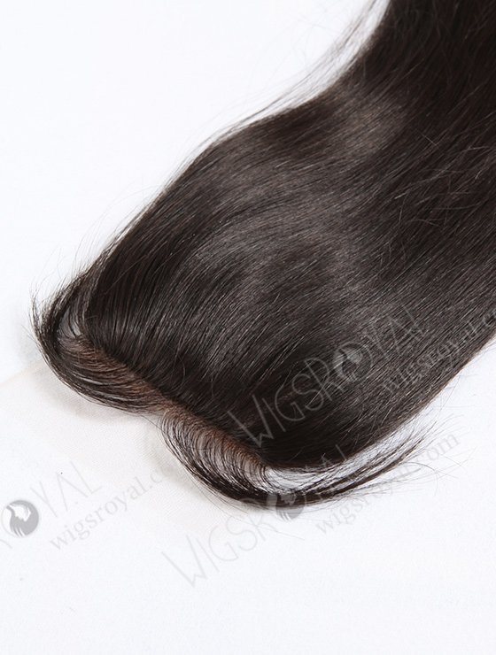 In Stock Peruvian Virgin Hair 16" Natural Straight Natural Color Silk Top Closure STC-221-11363