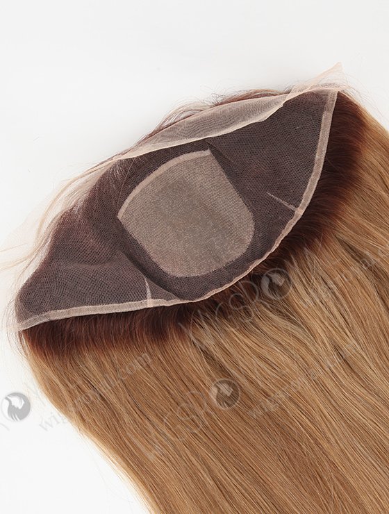 Brazilian Virgin Hair 22" Straight Roots Color 3# then 16/613# Evenly Blended Silk Top Lace Frontal WR-LF-014-11225