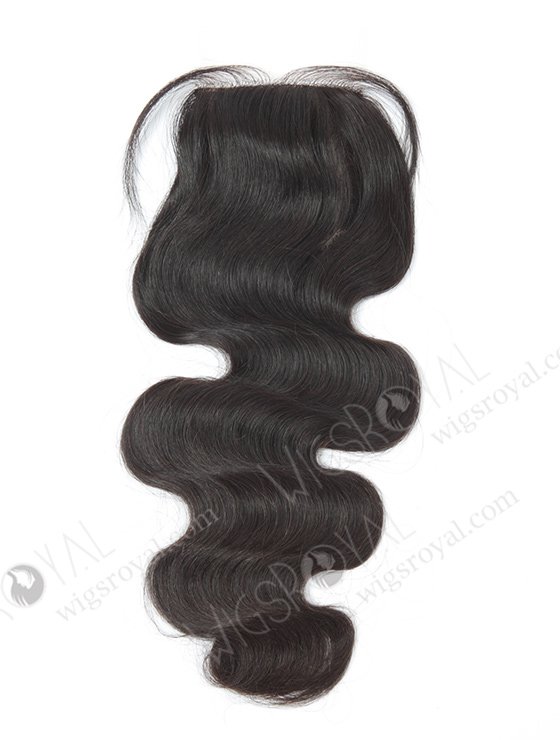 In Stock Brazilian Virgin Hair 16" Body Wave Natural Color Silk Top Closure STC-238-11316