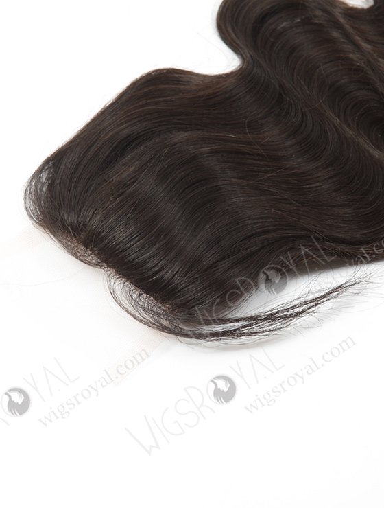 In Stock Brazilian Virgin Hair 16" Body Wave Natural Color Silk Top Closure STC-238-11321