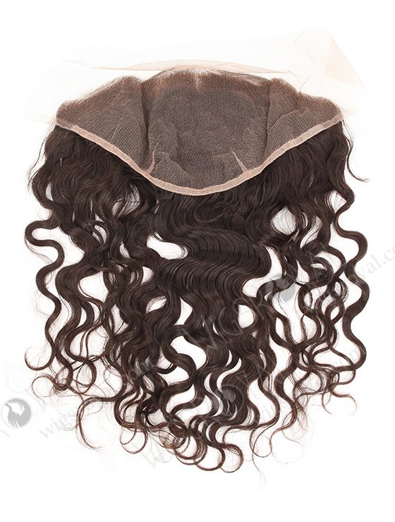 Indian Virgin Hair 14" Brazilian Curl Natural Color Lace Frontal WR-LF-015-11232