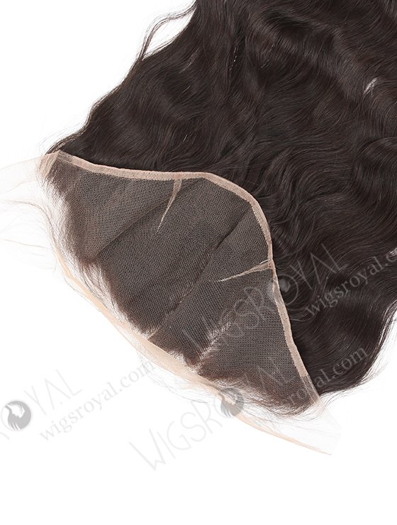 In Stock Brazilian Virgin Hair 14" Natural Wave Natural Color Lace Frontal WR-LF-007-11175