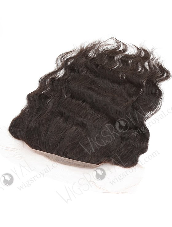Indian Remy Hair 16" Natural Wave Natural Color Lace Frontal WR-LF-011-11198
