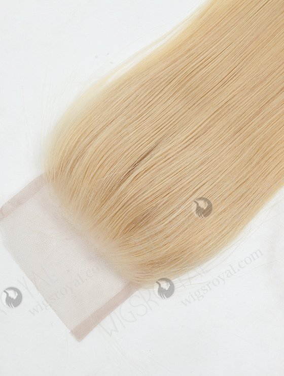 Malaysian Virgin Hair 16" Straight #613 Color Top Closure WR-LC-020-11430