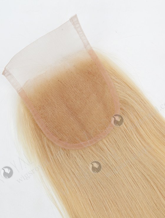 Malaysian Virgin Hair 16" Straight #613 Color Top Closure WR-LC-020-11432