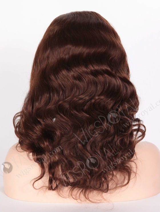 16" Body Wave Full Lace Wig 4# Color Dark Brown Wig FLW-01286-11698