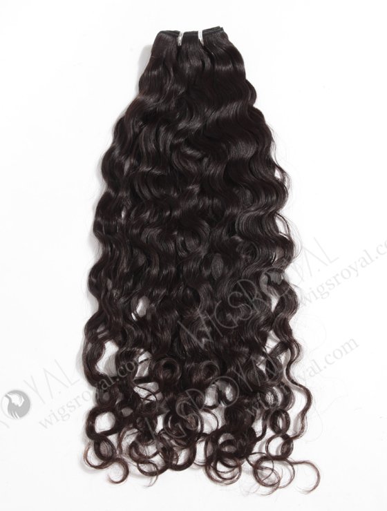 In Stock Brazilian Virgin Hair 20" Natural Curly Natural Color Machine Weft SM-079-11847