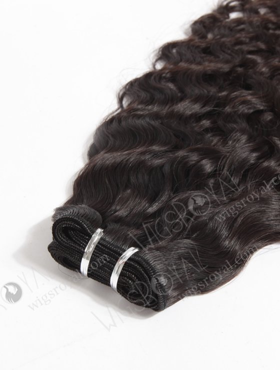 In Stock Brazilian Virgin Hair 20" Natural Curly Natural Color Machine Weft SM-079-11848