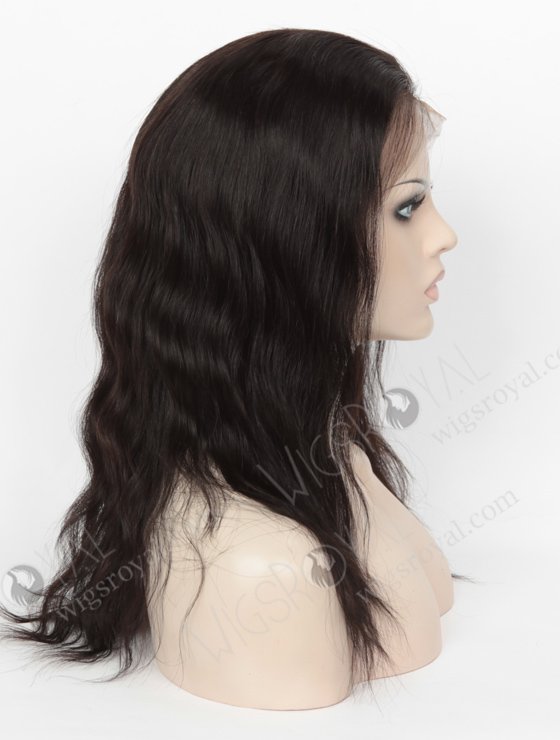 In Stock Indian Remy Hair 14" Natural Straight Natural Color Full Lace Wig FLW-01060-11678