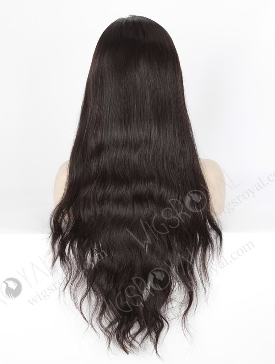 In Stock Indian Remy Hair 22" Natural Straight Natural Color Full Lace Wig FLW-01627-11723