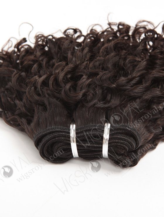 In Stock Brazilian Virgin Hair 10" Tight Curl Natural Color Machine Weft SM-156-11801