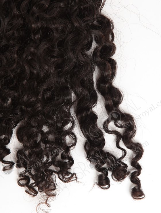 In Stock Brazilian Virgin Hair 14" Tight Curl Natural Color Machine Weft SM-078-11812