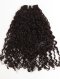 In Stock Brazilian Virgin Hair 18" Tight Curl Natural Color Machine Weft SM-157