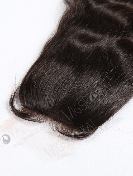 In Stock Peruvian Virgin Hair 14" Natural Wave Natural Color Silk Top Closure STC-223-11482
