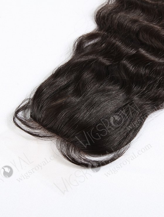 In Stock Peruvian Virgin Hair 16" Natural Wave Natural Color Silk Top Closure STC-224-11487
