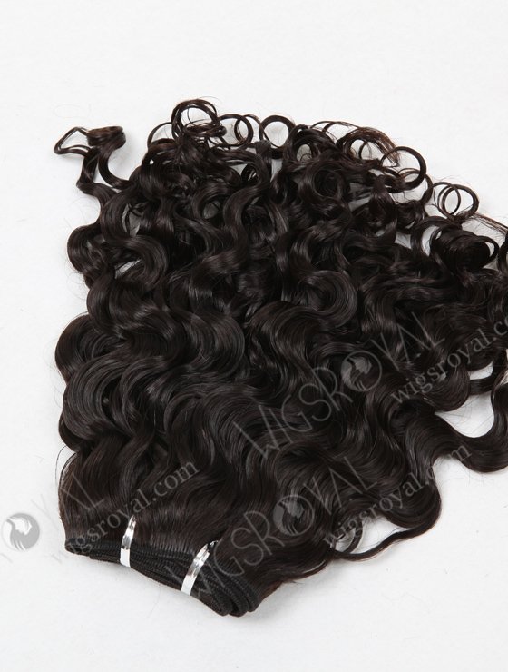 In Stock Brazilian Virgin Hair 12" Natural Curly Natural Color Machine Weft SM-449-11831