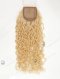 In Stock 3"*3.5" European Virgin Hair 16" 10mm curl 613# Color Silk Top Closure STC-356