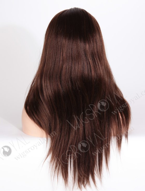 Affordable Yaki Full Lace Wig With Highlight Color FLW-01506-11714