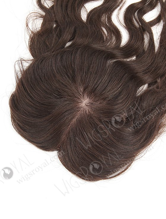 In Stock European Virgin Hair 22" Light Wave Natural Color Silk Top Closure 4"*4" STC-378-11497